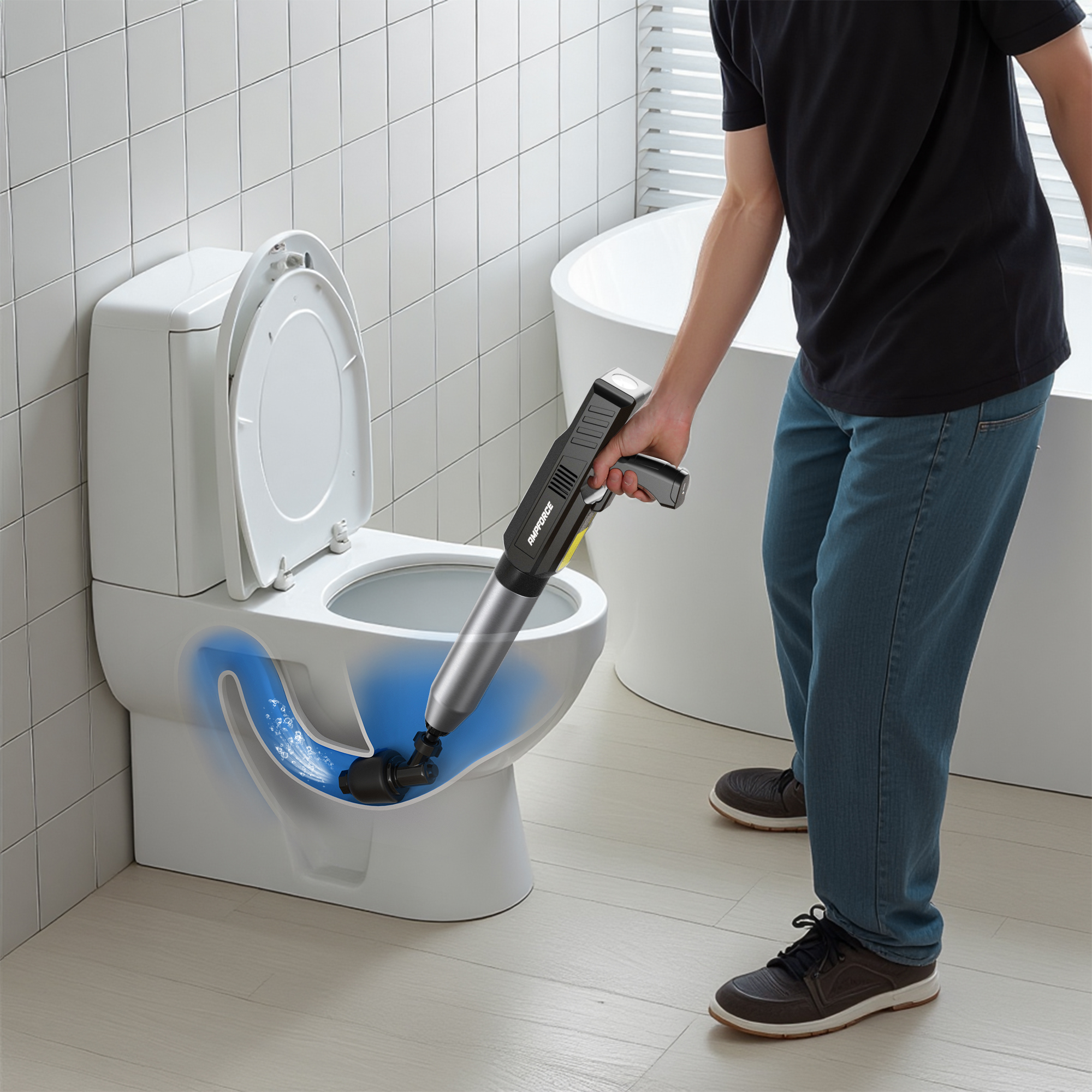 Electric Toilet Plunger